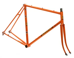 Diamant Road Frameset 55cm Columbus SL Viner Special Professional Stella Lugs - Picture 1 of 17