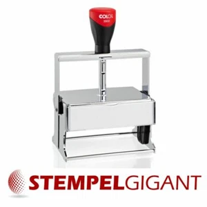 Colop® Expert 3900 - 106x55mm - 12 Zeilen inkl. Stempelplatte von STEMPELGIGANT - Bild 1 von 2