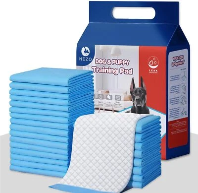 Dog and Puppy Training Pads, Pee Potty Pads with Leak-Proof and Super Absorbent - Image 1 of 4