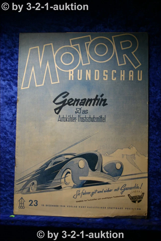 Motor Rundschau 23/48 GMC Truck BMW R24 Juhasz Indicatore - Immagine 1 di 1