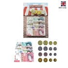 Pound Play Money Kids Pretend Play Cash Toy Education Learning Party Favour H378