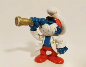 20141 Schleich Schtroumpfs - smurf : Papa Smurf Sea Captain ref : 1E624 - Bild 1 von 7