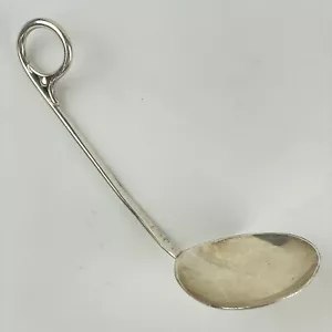Vintage Arts & Crafts Solid Silver Spoon A E Albert Edward Jones 1960 12cm - Picture 1 of 8