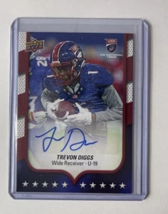 2016 Upper Deck USA Football TREVON DIGGS Auto #1 - Picture 1 of 1