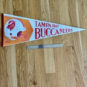 Vintage NFL Tampa Bay Buccaneers Football Banner Wimpel - Bild 1 von 2