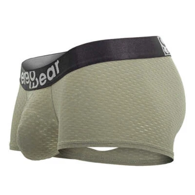 Calzoncillos boxer ErgoWear MAX Flow malla micro perforada en verde humo 1679 Foto 1 de 4