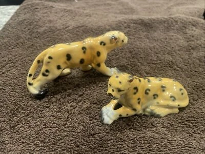 Sal y pimienta de guepardos leopardo Japón Relco años 50 de colección con tapones Foto 1 de 4