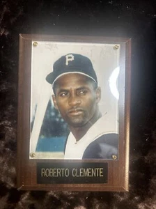 Pittsburgh Pirates Roberto Clemente Wooden Plaque - Picture 1 of 2
