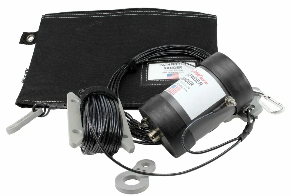 Radiowavz RWPFRNGR Pathfinder Ranger antena de alimentación de extremo HF de banda para 1,8-55 MHz Foto 1 de 1