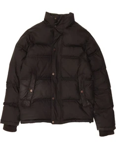 TIMBERLAND Mens Earthkeepers Padded Jacket UK 36 Small Black Polyester BM17 - Picture 1 of 4