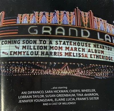 MILLION MOM MARCH  CD NEW SEALED ANI DIFRANCO EMMYLOU HARRIS ROSIE O'DONNELL Foto 1 de 2