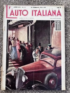 L’Auto Italiana – 10 Feb 1935 – Mille Miglia, Monte Carlo Rally, Fiat, Lancia - Picture 1 of 18