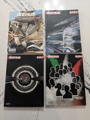 Domus Magazine Collection of (4) Issues 2008-2011, Italy Architecture & Design - Image 1 of 4