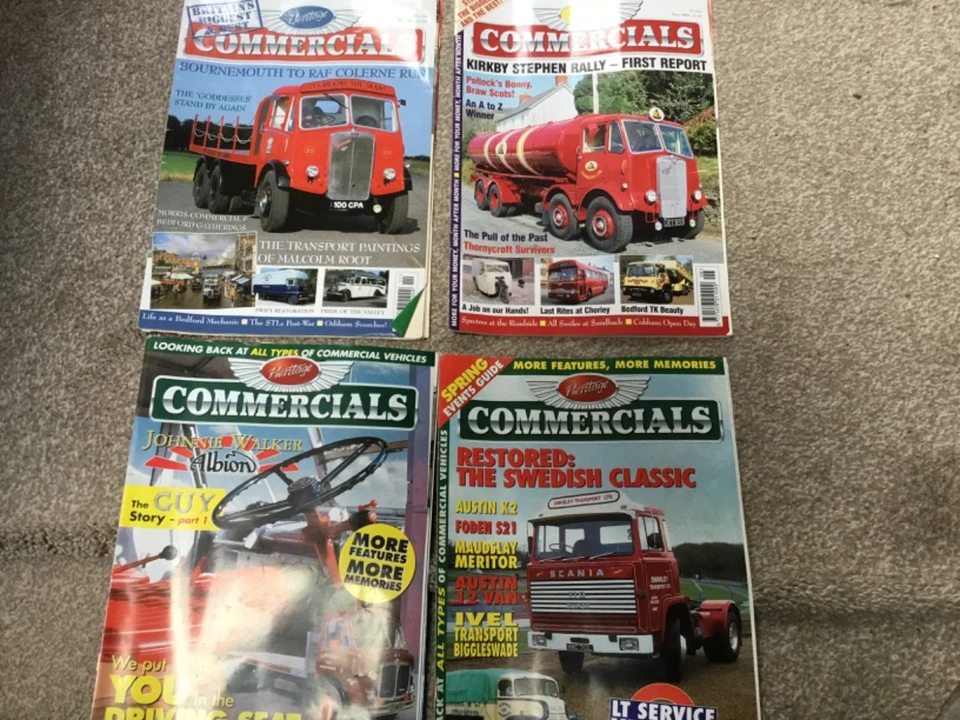 4x Heritage Commercials Magazines Bundle 2002/2003/2006 Lorry’s  etc.. - Image 1 of 4