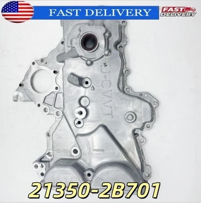 Cubierta de bomba de aceite de cadena de distribución para Accent Veloster Kia Soul 2012-2020 Foto 1 de 4