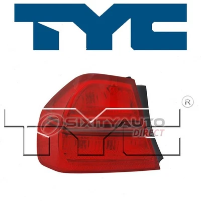 TYC Left Outer Tail Light Assembly for 2007-2008 BMW 328xi Electrical rg Foto 1 de 4