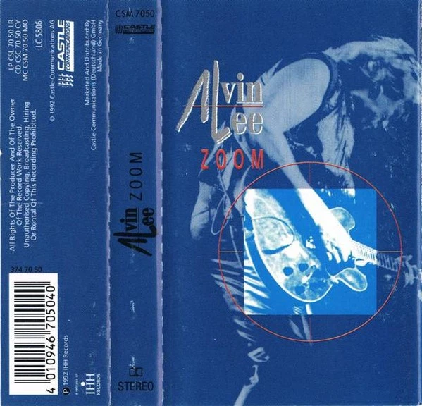 Alvin Lee - Zoom - Used Cassette - V6073z Foto 1 de 1