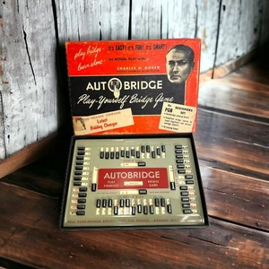 Charles H. Goren Auto Bridge Play Yourself Bridge Game No. PGB Beginners Set - Picture 1 of 6