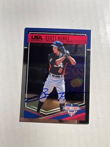 St Louis Cardinals SCOTT HURST Signed Card