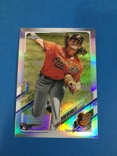 F126,914 2021 Topps Chrome Refractor DEAN KREMER RC ORIOLES