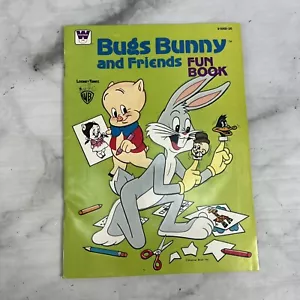 Vintage 1979 Bugs Bunny and Friends Fun Book Malbuch Looney Tunes WB - Bild 1 von 5