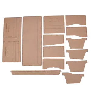 Wallet Pattern Template Acrylic Manual Leather Pattern Purse Template Accessory - Picture 1 of 8