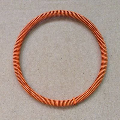 yellow silicone tube line Protection spring 300mm long 5mm ID RC Boat p397 - Image 1 of 4