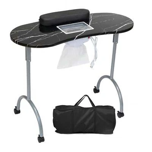 Portable Manicure Table Nail Table Desk WElectric Dust Collector-Lightning Deals - Picture 1 of 6