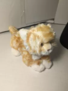 Peluche gatto 12" Uni-Toys Leosco arancione zenzero tabby spremere e miagola MOLTO RARO - Foto 1 di 8