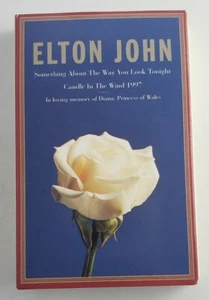 Elton John Something About the Way You Look Tonight Candle in the Wind Cassette - Picture 1 of 4