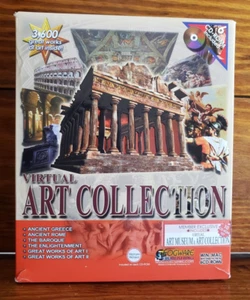 Virtual Art Collection 6 CD ROM's 3600 Great Works of Art c2000 - Picture 1 of 6