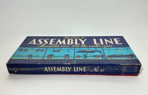 Vintage 1953 Assembly Line Board Game Selchow & Righter Complete Car Game - Picture 1 of 7