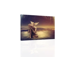 Buddha World - CANVAS OR PRINT WALL ART - Picture 1 of 2