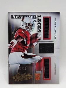 2013 Panini Absolute Andre Ellington Triple Relic Laces /25 Cardinals Rare B726 - Picture 1 of 2