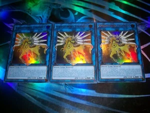 3x Knightmare Unicorn 1st Edition Ultra Rare RA01-EN043 Yu-Gi-Oh! - Picture 1 of 1