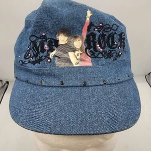 Camp Rock Disney Channel Denim Hat Rhinestone Cap Demi Lovato Joe Jonas - Picture 1 of 10