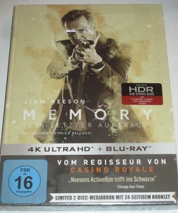 Splendid - Mediabook - Memory - Blu-ray & 4K/NEU/Thriller/Liam Neeson/Guy Pearce - Imagen 1 de 2