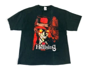 RARE VINTAGE Hellsing T Shirt Manga Black Anime Men’s Size XL Pristine Condition - Picture 1 of 7