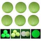  6 Pcs Leuchtender Golfball Synthesekautschuk Leuchtendes Spielzeug Spielzeuge