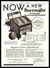 1926 Burroughs Automatic Bookeeping Machine Duplex Subtractor Vintage Print Ad