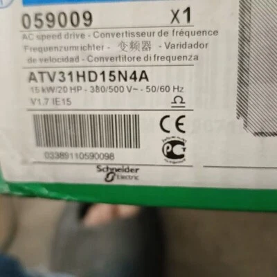 ATV31HD15N4A NEW IN STOCK Inverter shipping by DHL/UPS - Image 1 of 3