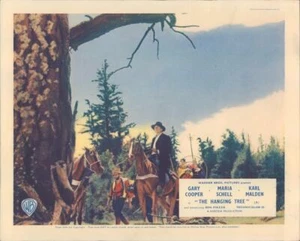 TARJETA DE LOBBY ORIGINAL THE COLGING TREE GARY COOPER RARA - Imagen 1 de 1