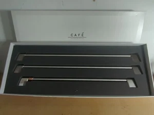 GE Cafe Refrigeration 3 Handle Kit - CXLB3H3PMSS - Stainless Steel - Picture 1 of 8