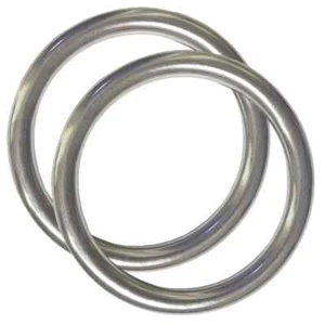 AIVOOF 4" Metal O-Ring, Confezione da 2 304 Anelli Acciaio Inox Saldatura Senza Saldatura Pesanti - Foto 1 di 7