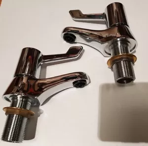 Armitage Shanks Sandringham Badezimmer Badewanne Säulenarmaturen 3/4" S7097AA Qtr Turn - Bild 1 von 3