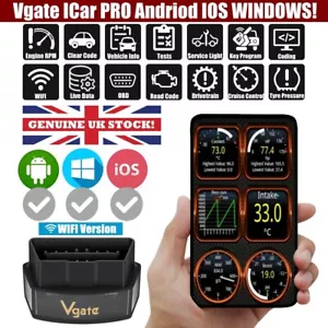 G13 WiFi OBD2 Scanner Code Reader Vgate iCar 2 OBDII Car Diagnostic Scan Tool - Picture 1 of 18