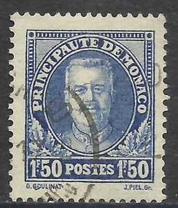 MONACO SCOTT 122 USED F/VF - 1932 1.50fr ULTRA ISSUE  (K5)  CAT $10.50 - Picture 1 of 2
