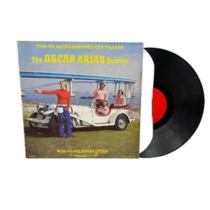The Oscar Arias Quartet from the Mexican Village LP 70s Latin Soul Funk SIGNED - Imagen 1 de 9