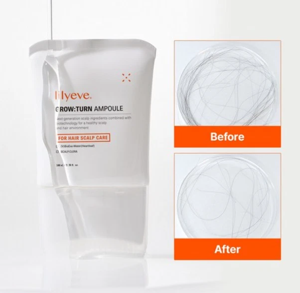 [LilyEve] Grow:Turn Exosome Ampoule 抗脱发头皮护理 100 毫升 K-Beauty — 第 1/4 张图片