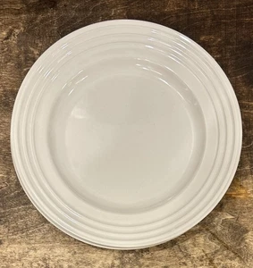 LE CREUSET White Dinner Plates Set of 2 12” - Picture 1 of 4